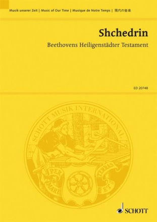 Beethovens Heiligenstdter Testament fr Orchester Studienpartitur