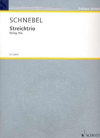 Streichtrio fr Violine, Viola und Violoncello Partitur und Stimmen