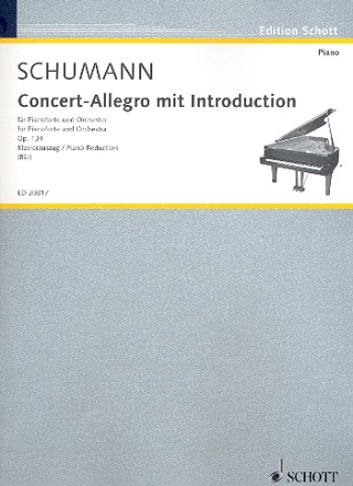 Concert-Allegro mit Introduction op.134 fr Klavier und Orchester fr 2 Klaviere zu 4 Hnden