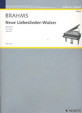 Neue Liebeslieder-Walzer op. 65 fr Klavier