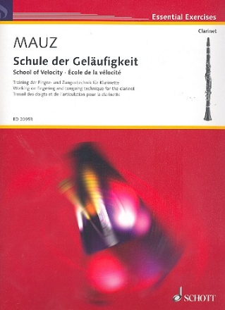 Schule der Gelufigkeit fr Klarinette Lehrbuch