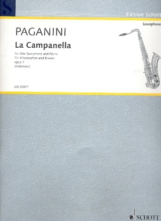 La Campanella op. 7 fr Alt-Saxophon und Klavier