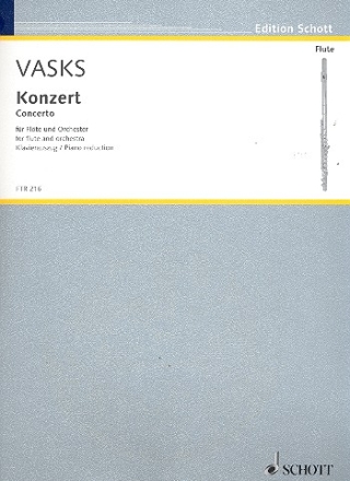 Konzert fr Flte und Orchester fr Flte und Klavier