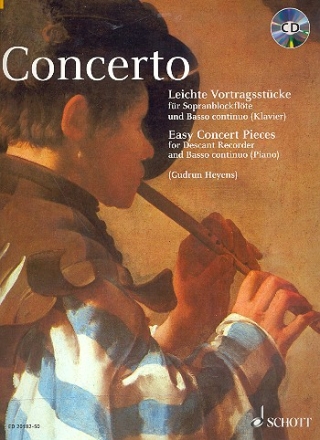 Concerto (+CD) fr Sopranblockflte und Bc (Klavier)