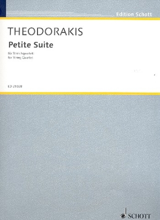 Petite Suite fr Streichquartett Partitur und Stimmen