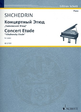 Concert Etude fr Klavier Einzelausgabe