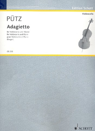 Adagietto fr Violoncello und Klavier