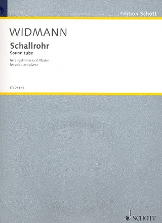 Schallrohr fr Gesang und Klavier