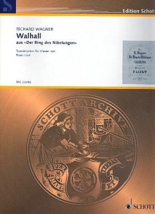 Walhall aus 'Der Ring des Nibelungen' fr Klavier