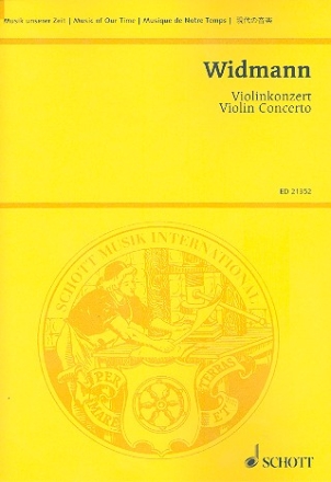 Violinkonzert fr Violine und Orchester Studienpartitur