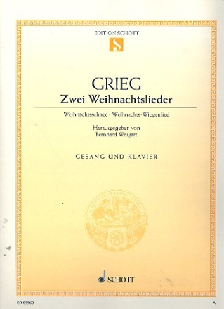 Zwei Weihnachtslieder op. 49/5 fr Gesang und Klavier