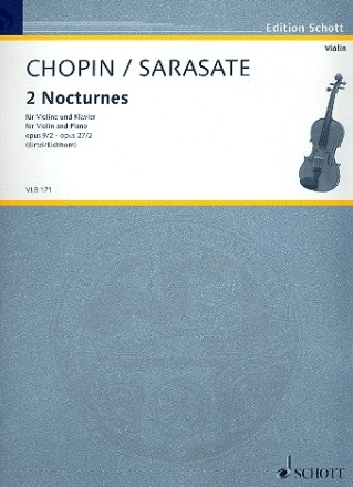 2 Nocturnes op. 9/2 - op. 27/2 fr Violine und Klavier