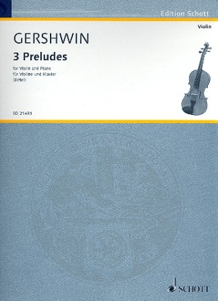 3 Preludes fr Violine und Klavier