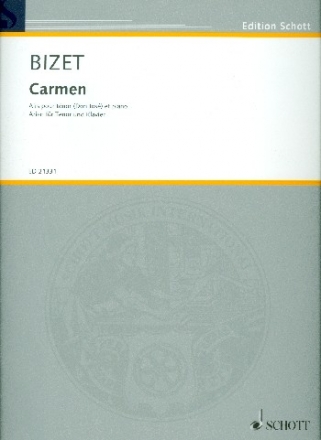 Arien aus Carmen fr Tenor und Klavier (frz/dt)