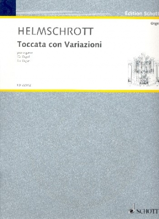 Toccata con variazioni fr Orgel