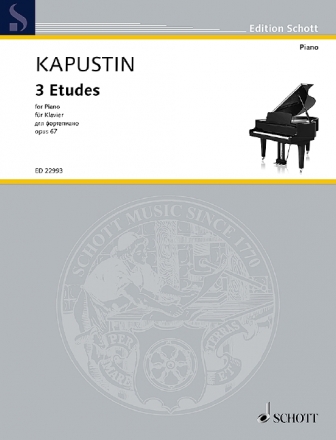 3 Etudes op. 67 fr Klavier