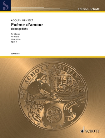 Pome d'amour op. 3 fr Klavier