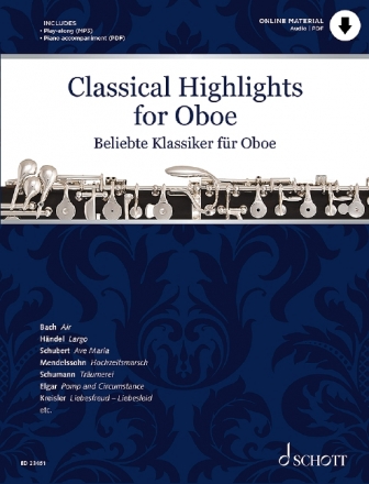 Classical Highlights (+Online Audio) fr Oboe und Klavier