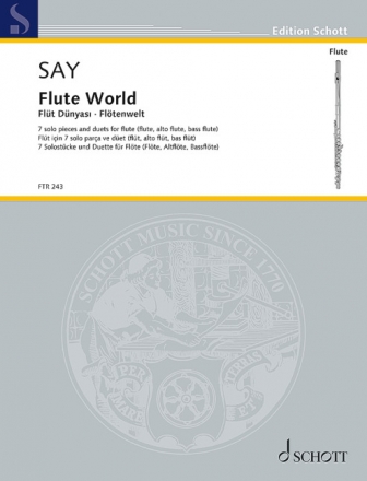 Flute World op. 84 fr 1-2 Flten, Altflte, Bassflte Partitur und Stimmen