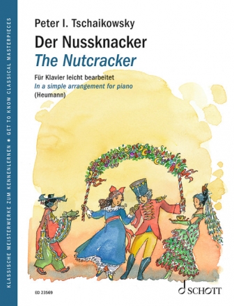 The Nutcracker (Der Nussknacker) op.71 fr Klavier leicht gesetzt