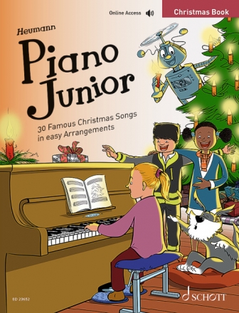 Piano Junior Christmas Book (+Online Audio) for piano