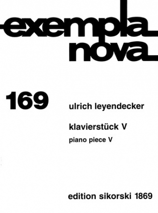 Klavierstck V  Klavier