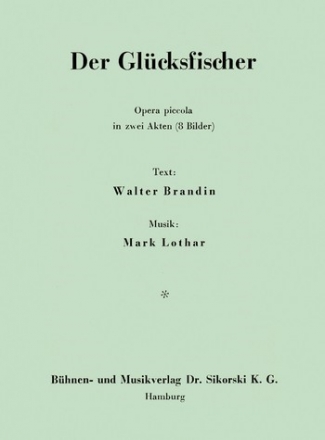 Der Glcksfischer  Textbuch