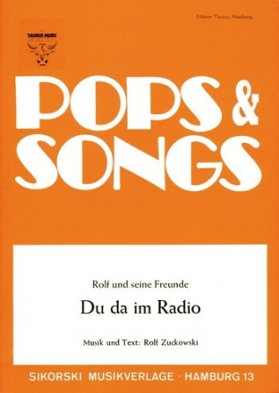 Du da im Radio fr Gesang und Klavier