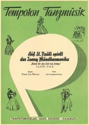 Auf St. Pauli spielt der Jonny Mundharmonika Slow-Fox Gesang, Klavier