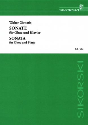 Sonate fr Oboe und Klavier