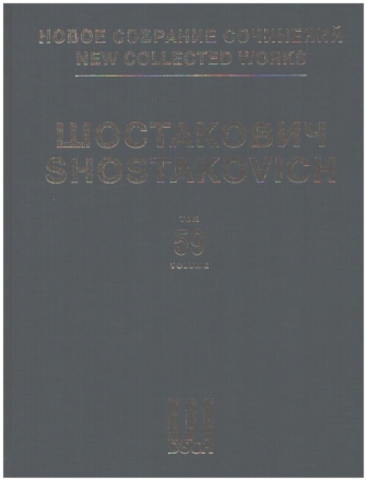 New collected Works Series 4 vol.59 Katerina Ismailowa op.114 piano reduction