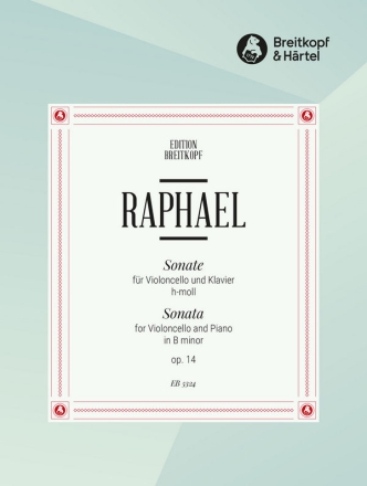 Raphael, Gnter Sonate op. 14  Vc,Klav