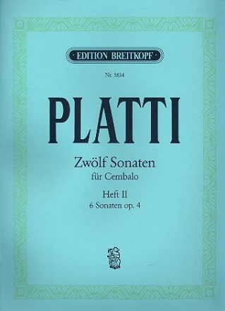 12 Sonaten Band 2 (Nr.7-12) fr Cembalo (Klavier)