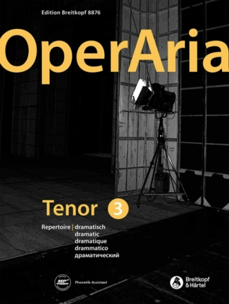 OperAria Tenor Band 3: dramatisch (+Download) fr Tenor und Klavier