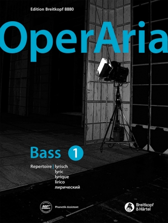 OperAria Bass Band 1 - Repertoire lyrischer Bass (+Online Audio) fr Bass und Klavier