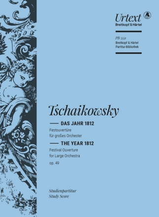 Das Jahr 1812 fr Orchester Studienpartitur