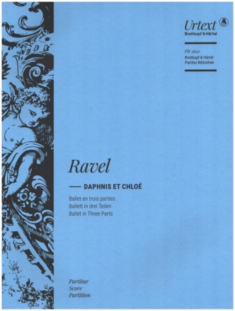 Daphnis et Chlo fr gem Chor und Orchester Partitur (fr)