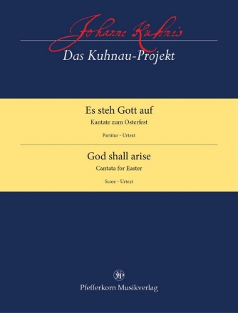 Es steh Gott auf fr Soli, gem Chor und Orchester Partitur (dt)