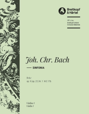 Sinfonia B-dur op. 21/1 fr Orchester Violine