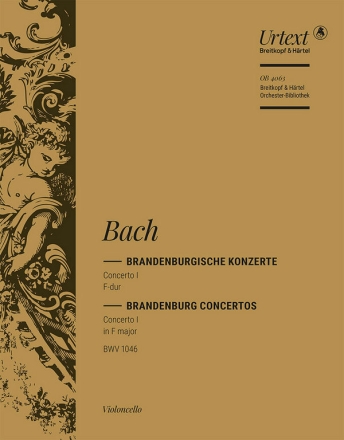 Brandenburgisches Konzert F-Dur Nr.1 BWV1046 fr Orchester Violoncello