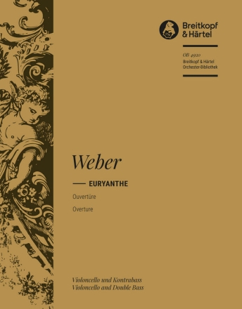 Euryanthe - Ouvertre fr Orchester Violoncello / Kontrabass