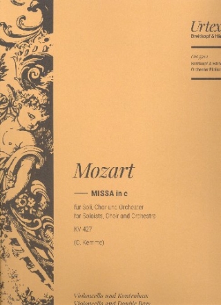 Missa c-Moll KV427 fr Soli, gem Chor und Orchester Violoncello / Kontrabass