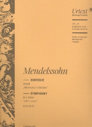 Sinfonie d-Moll Nr.5 op.107 MWVN15 fr Orchester Violoncello