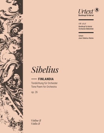 Sibelius, Jean Finlandia op. 26 fr Orchester Violine 2