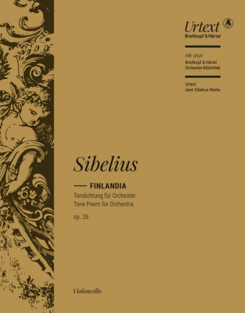 Sibelius, Jean Finlandia op. 26 fr Orchester Violoncello