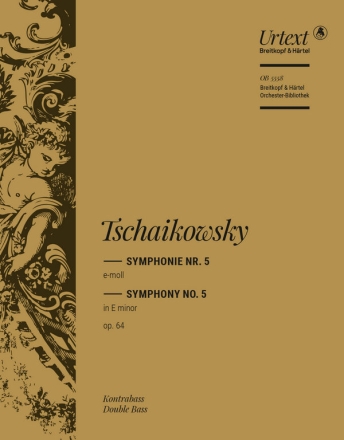 Tschaikowsky, Pjotr Iljitsch Symphonie Nr. 5 e-moll op. 64 fr Orchester Kontrabass