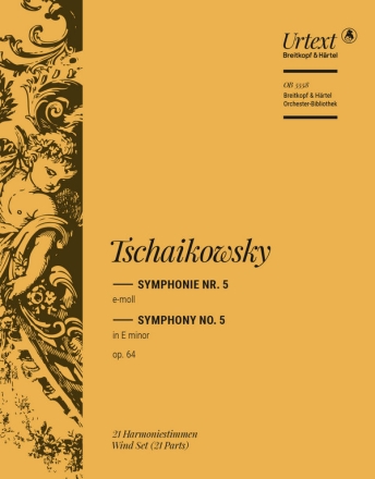 Tschaikowsky, Pjotr Iljitsch Symphonie Nr. 5 e-moll op. 64 fr Orchester Harmonie