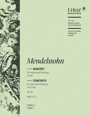 Konzert op.64 fr Violine und Orchester Violine 1