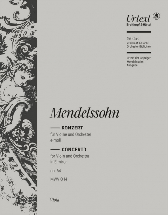 Mendelssohn Bartholdy, Felix, Konzert op. 64 fr Violine und Orchester Viola