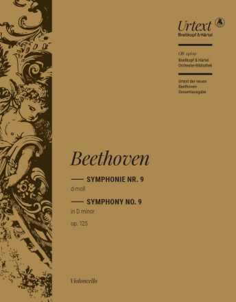 Symphonie Nr.9 d-Moll op.125 fr Soli, gem Chor und Orchester Stimme Violoncello